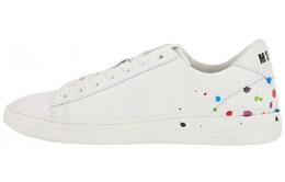 MSGM Износостойкие повседневные низкие кроссовки для мужчин, белые 3240ms501-693-01