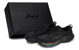 Hoka One One Кроссовки Bondi 8 Anti Slip с низким верхом, износостойкие, мужские, черные 1123202-bblc(team80-男虹销雨霁sbox) | black