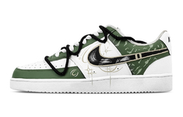 Кроссовки для скейтбординга Court Vision 1 Wilderness Wind Low Top, мужские, зеленые Nike, Green dh2987-101(team1171-旷野的风） | green