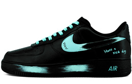 Nike Кроссовки Air Force 1 для скейтбординга, увеличивающие рост, износостойкие, синие, мужские cw2288-001（team975-4神隐之靴） | blue