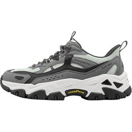 Мужские кроссовки OUTDOOR MENS, износостойкие, низкие, массивные, серые Skechers, Gray 237719-gybk | gray