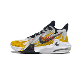 Баскетбольные кроссовки Air Max Impact 3 с амортизацией, воздухопроницаемостью и широким охватом, низкие, мужские, желто-черные Nike, Yellow Black dc3725-100（team61-李小龙） | yellow black