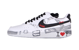 Кроссовки Court Vision 1 Hypothesis Of Love, износостойкие, низкие, для скейтбординга, мужские, черно-серые Nike, Black Gray dh2987-101(team1171-爱的假设） | black gray