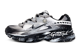 Nike Кроссовки Initiator, износостойкие, дышащие, влагоотводящие, низкие, мужские, черные, белые, серебристые 394055-100（team656-狂野时代） | black white silver