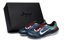 Nike Кроссовки Quest 5 Low Top мужские, черные, белые, синие dd0204-001(team80-男海风之间s-box) | black white blue