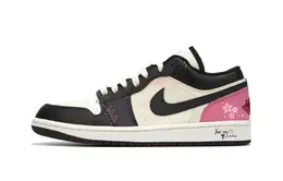 Jordan Баскетбольные кроссовки Air 1 Low Top Vintage, мужские, черные 553558-132(team330-黑逸) | black