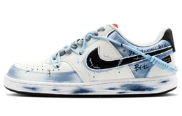 Nike Водонепроницаемые низкие кроссовки для скейтбординга Court Vision 1, мужские, синие dm1187-101(team625-荒岛来信) | steel blue