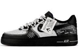 Nike Кроссовки Air Force 1 для скейтбординга, износостойкие, мужские, черно-серые cw2288-001(team975-混沌初开) | black gray