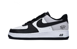 Nike Кроссовки Air Force 1 Radiant Smoke Gray с низким верхом для скейтборда, противоскользящие, мужские, белые, темно-серые dv0788-001(team85-灿若烟灰) | white dark gray