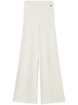 TWINSET: Расклешённые брюки 