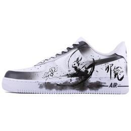 Nike Кроссовки Air Force 1 Rabbit с высоким индексом износостойкости SDS для скейтбординга, мужские, белые, черные cw2288-111(team168-卯兔呈祥) | white black