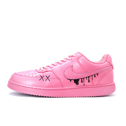 Nike Кроссовки Court Vision 1 Neon Pink Wind, Fashion Street, Cool Breeze Low Top для скейтбординга, мужские, неоново-розовые dh2987-101（team390-荧粉破风) | neon pink