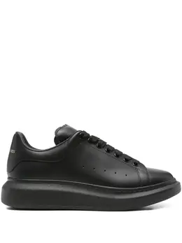 Alexander McQueen Oversized leather low-top sneakers 31370369
