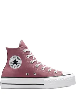 Converse: Розовые кроссовки  Chuck Taylor All Star Lift