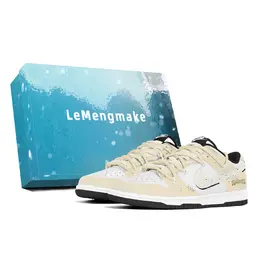 Nike Кроссовки для скейтбординга Dunk, износостойкие, белые, мужские dd1391-100(team778-奇偶潮乐s-box) | white