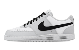 Nike Кроссовки Court Vision Black Carton с низким верхом, устойчивые к истиранию, мужские, черные, белые, серые hm9862-002(team773-黑纸箱) | black white gray