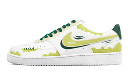 Nike Кроссовки Court Vision 1 Jungle Mystic Realm, износостойкие, низкие, для скейтбординга, мужские, неоново-желтые dh2987-101(team1171-丛林秘境） | neon yellow