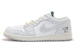 Баскетбольные кроссовки Air 1 с износостойким покрытием, низкие, винтажные, мужские, светло-серые Jordan, Light Gray fq7687-300(team拾伍-男款白灰四) | light gray