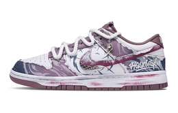 Nike Кроссовки для скейтбординга Dunk, низкие, синие, мужские dv0833-112(team365-流星物语） | light purple