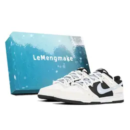 Кроссовки для скейтбординга Dunk, устойчивые к истиранию, низкие, мужские, цвета экрю Nike, Ecru dd1391-100(team778-月尘样本s-box) | ecru