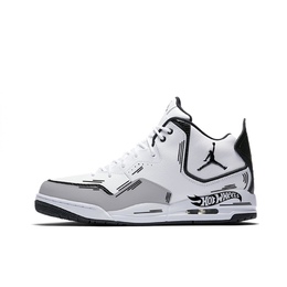 Jordan Баскетбольные кроссовки Courtside 23, износостойкие, среднего размера, винтажные, мужские, сине-белые ar1000-100(team641-灰影线条) | blue white