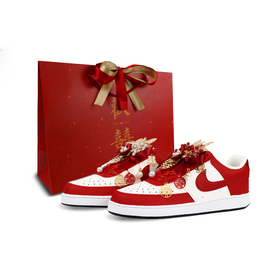 Nike Court Vision 1 Живите вместе в белом до старости. Износостойкие низкие кроссовки для скейтборда. Мужские красные dm1187-101（team900-白头偕老） | red