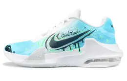 Nike Баскетбольные кроссовки Air Max Impact 4 с низким верхом, устойчивые к истиранию, небесно-голубые, мужские dm1124-100(team173-碧空幻影) | sky blue