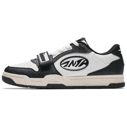Anta Кроссовки для скейтбординга с низким верхом, увеличивающие рост, с защитой от скольжения, износостойкие, мужские, черно-белые 912531801s-3 | black white
