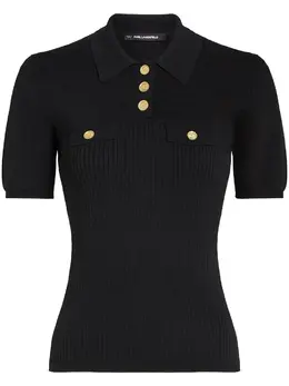 Karl Lagerfeld: Поло на пуговицах 