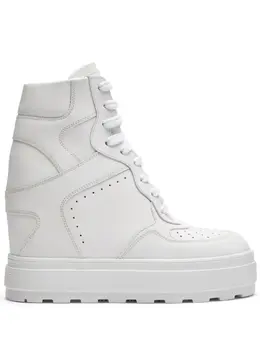 Casadei high-top leather sneakers 24860448