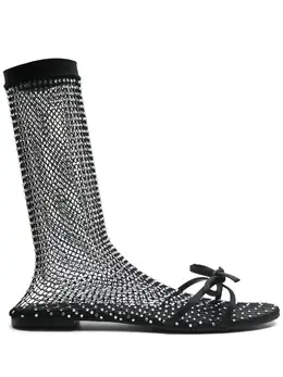 Balenciaga: Чёрные ботинки 