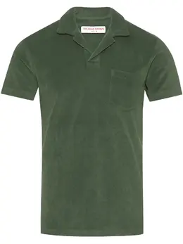 Orlebar Brown: Зелёное поло 