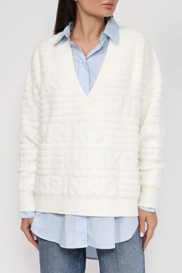 Pinko: Свитер с v-образным вырезом 