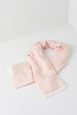 HUGO: Шарф с принтом 