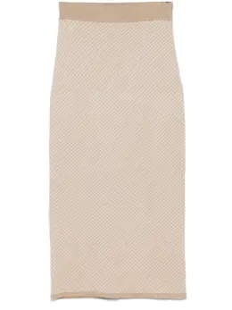 FENDI: Юбка  FF миди