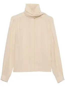 Prada: Светлый шарф 