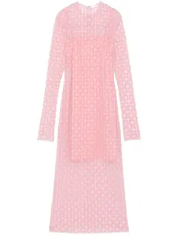 Givenchy: Платье миди 