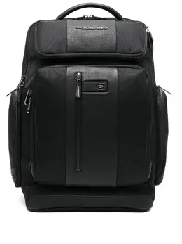 PIQUADRO: Чёрный рюкзак 