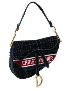 Christian Dior Pre-Owned: Голубая сумка 