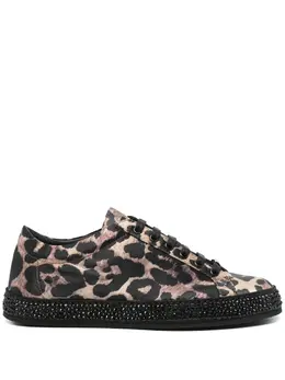 Le Silla leopard-print sneakers 28354437