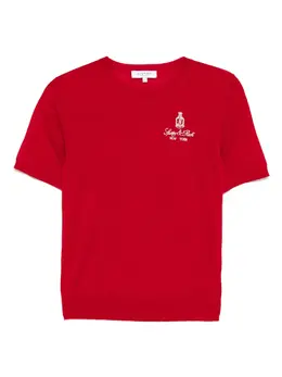 Sporty & Rich: Футболка из мериноса 