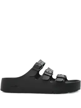Birkenstock: Чёрные сандалии  Florida