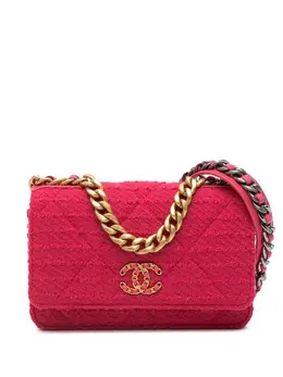 CHANEL Pre-Owned: Розовый кошелёк 