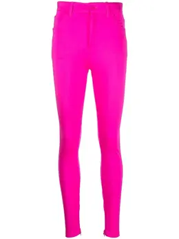 Balenciaga: Атласные легинсы 