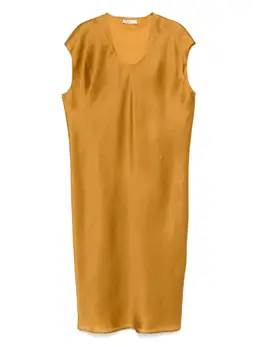 KHAITE: Платье миди 