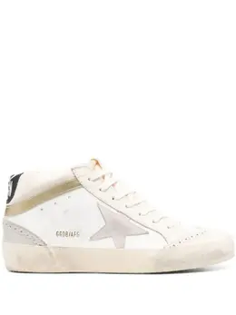 Golden Goose Mid Star "Light Grey/Gold" sneakers 27052792
