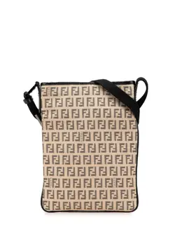 Fendi 2000-2010 Zucchino Canvas crossbody bag 29792182