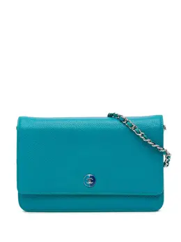 CHANEL Pre-Owned: Двухцветный кошелёк 