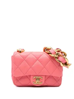 CHANEL Pre-Owned: Розовая сумка 