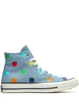 Converse x Golf Wang Chuck 70 Hi "Denim Polka Dots" sneakers 16148625